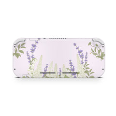 Nintendo switch Lite skin Lavender, switch lite skin Lupine Flowers Switch lite sticker Full cover 3m