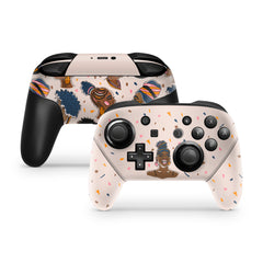 Nintendo Switch Pro Controller Skin Black Lives Matte, Purple skin pro controller Full cover 3M premium vynl sticker