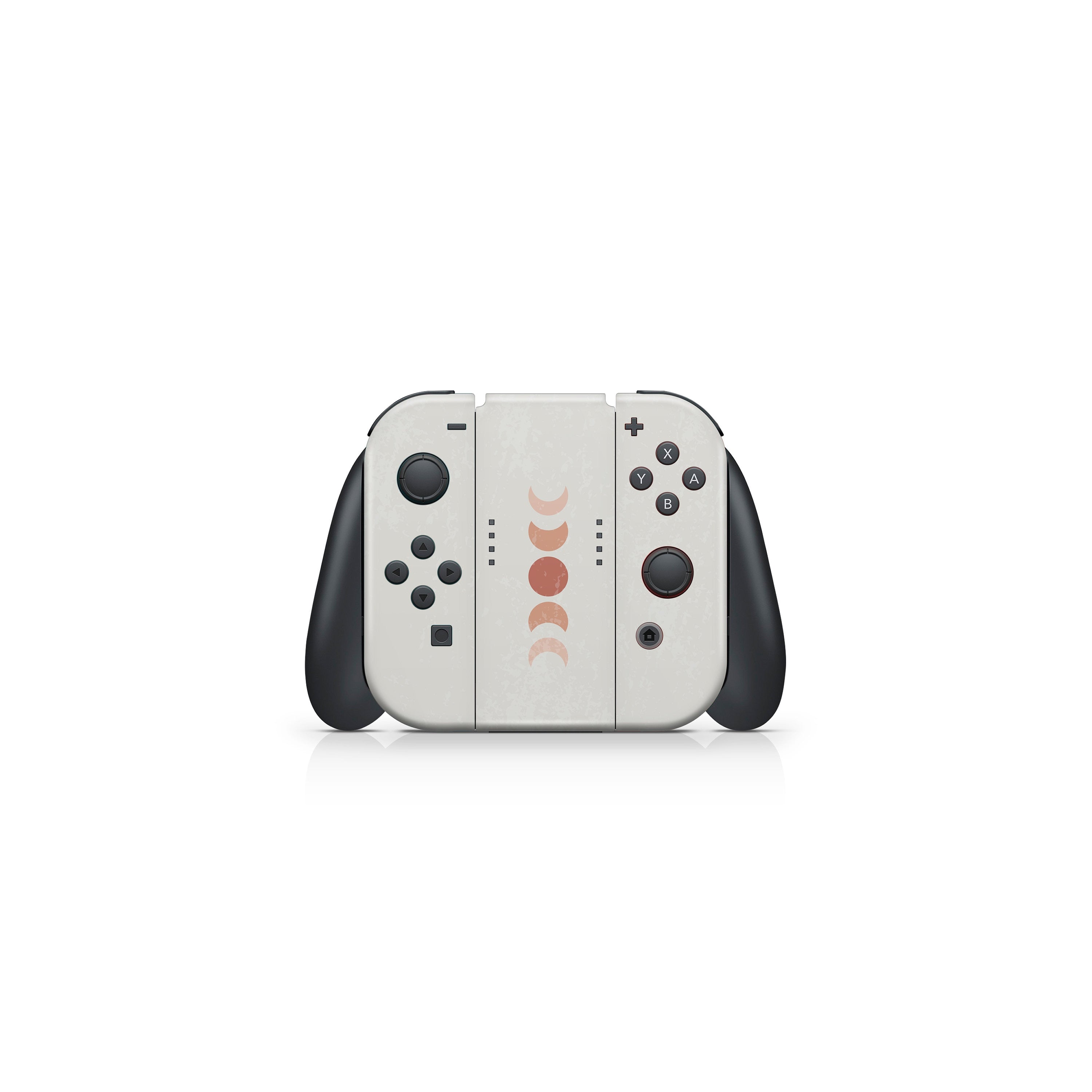 Nintendo switches skin Moon, White switch skin Kawaii cute skin Premium Vinyl 3M Decal Stickers Full Cover