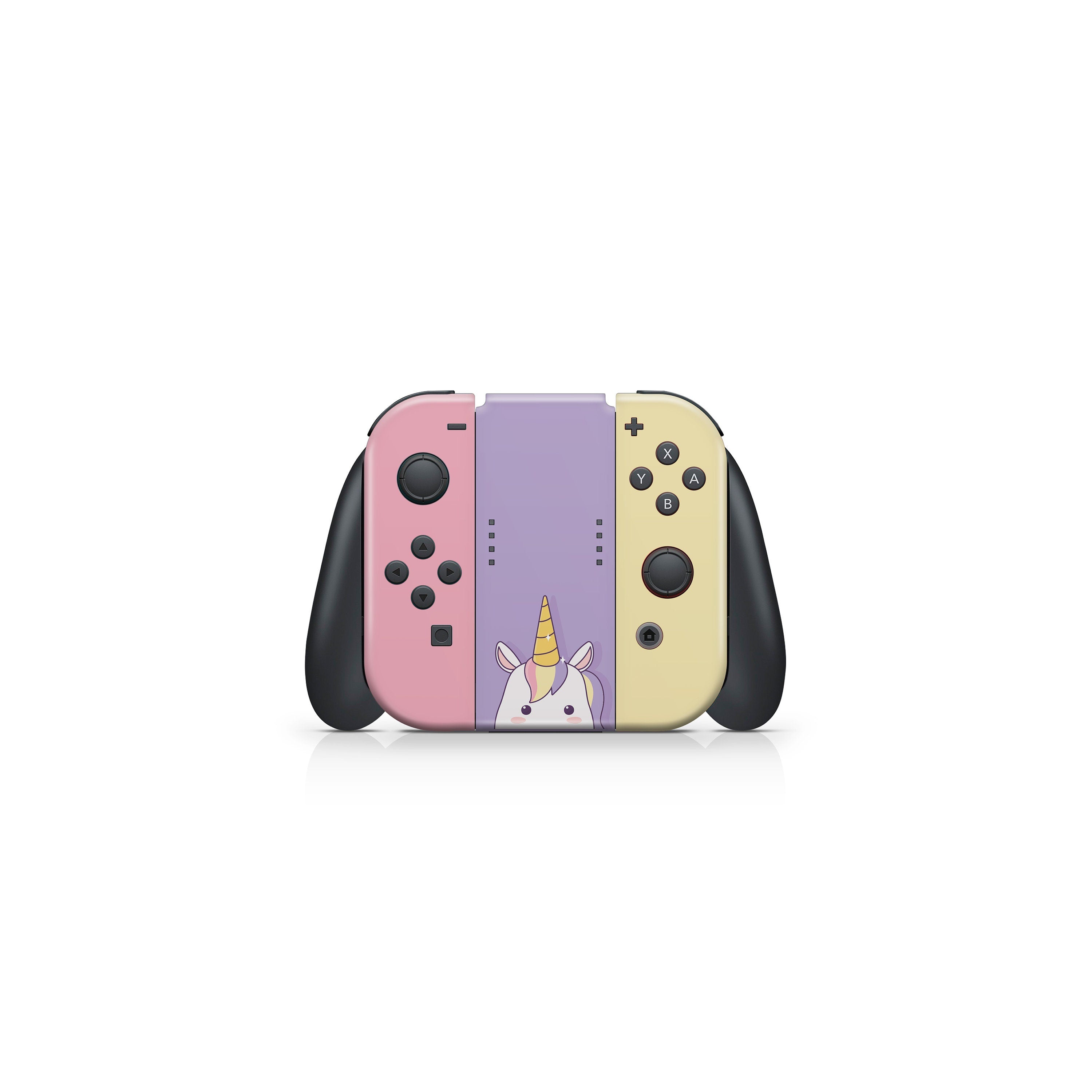 Nintendo switches skin Unicorn , Purple switch skin Cute Kawaii skin Premium Vinyl 3M Decal Stickers Full Cover