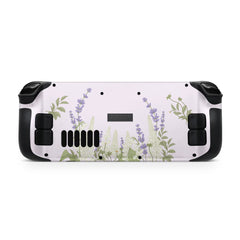 Cute Lavender Steam Deck skin, Lupine Flowers Steam Deck Kawaii Decal Cute Full Wrap cover Vinyl 3m Sticker