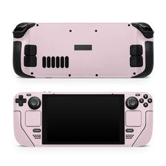 Cute Pink steam deck skin ,Kawaii solid color steam deck Decal Full Wrap cover Vinyl 3m Sticker