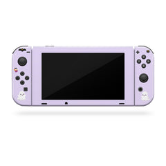 Anime Cartoon Nintendo switches skin Halloween, Purple Ghost switch skin Kawaii Full cover decal vinyl 3m stickers