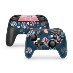 Nintendo Switch Pro Controller Skin Leaves , Colourful pro controller Full cover 3m - Tackydesign