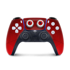 Ps5 skin Spider, Playstation 5 controller skin eyes, Vinyl 3m stickers Full wrap cover - Tackydesign
