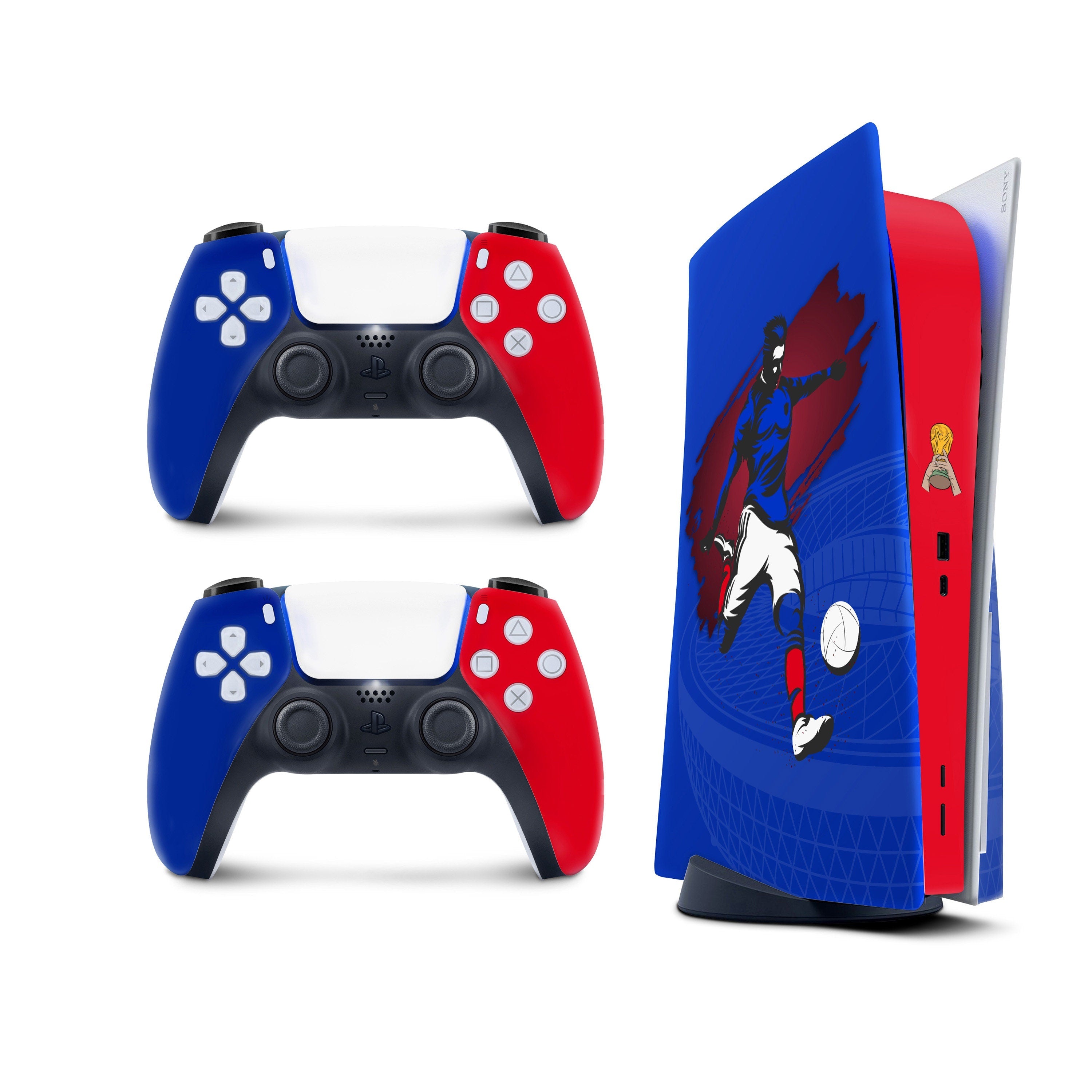 Ps5 skin World Cup Stickers 2022, National Teams Playstation 5 controller skin, Soccer Stickers Vinyl 3m stickers Full wrap cover - Tackydesign