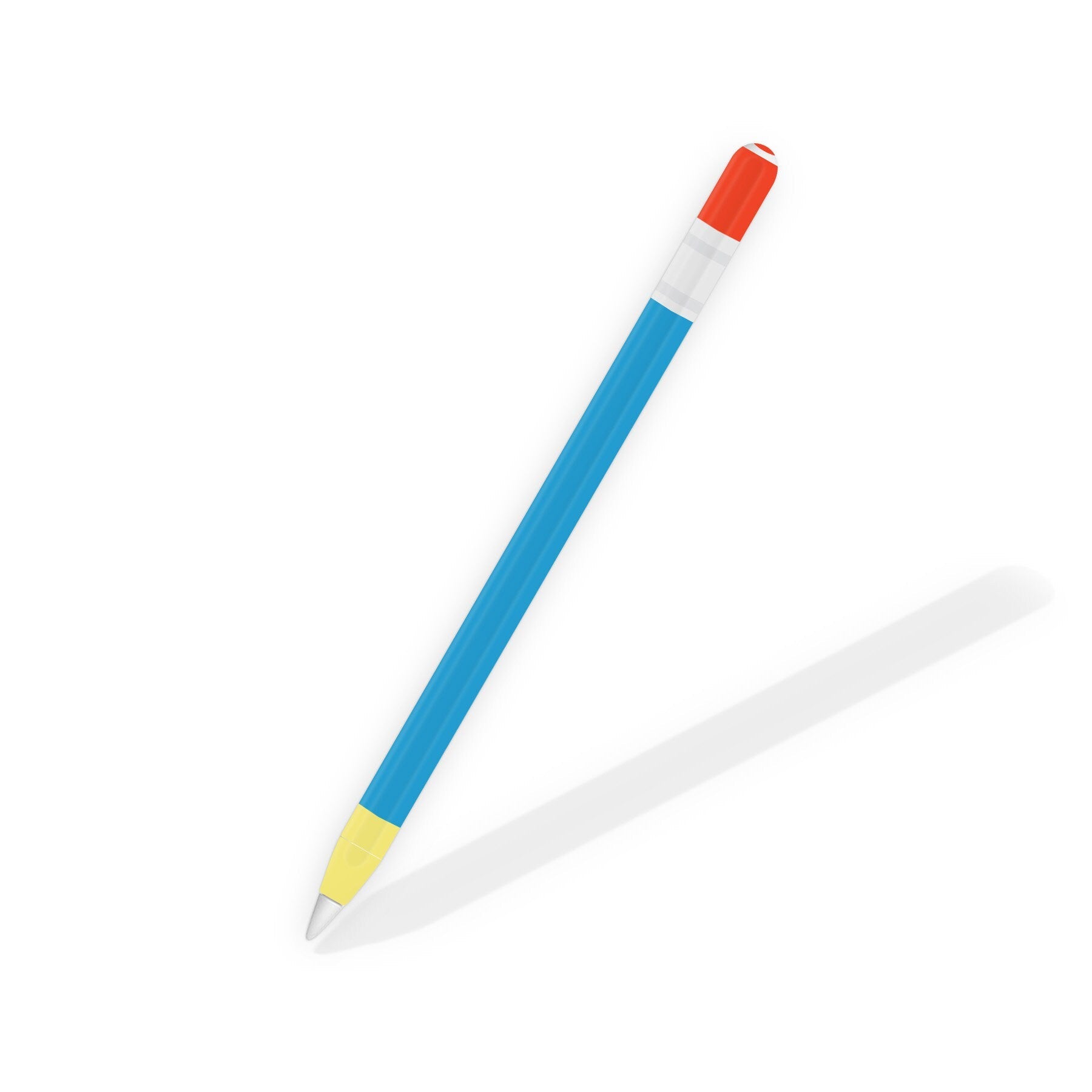 School Apple Pencil skin blue, Available for Gen 1 And Gen 2, High - Quality 3M Vinyl full wrap - Tackydesign