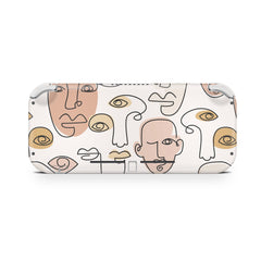 TACKY DESIGN Abstract Nintendo Switch Lite Skin Wrap | Tribal Face Minimalistic 3M Vinyl Full Cover - Tackydesign