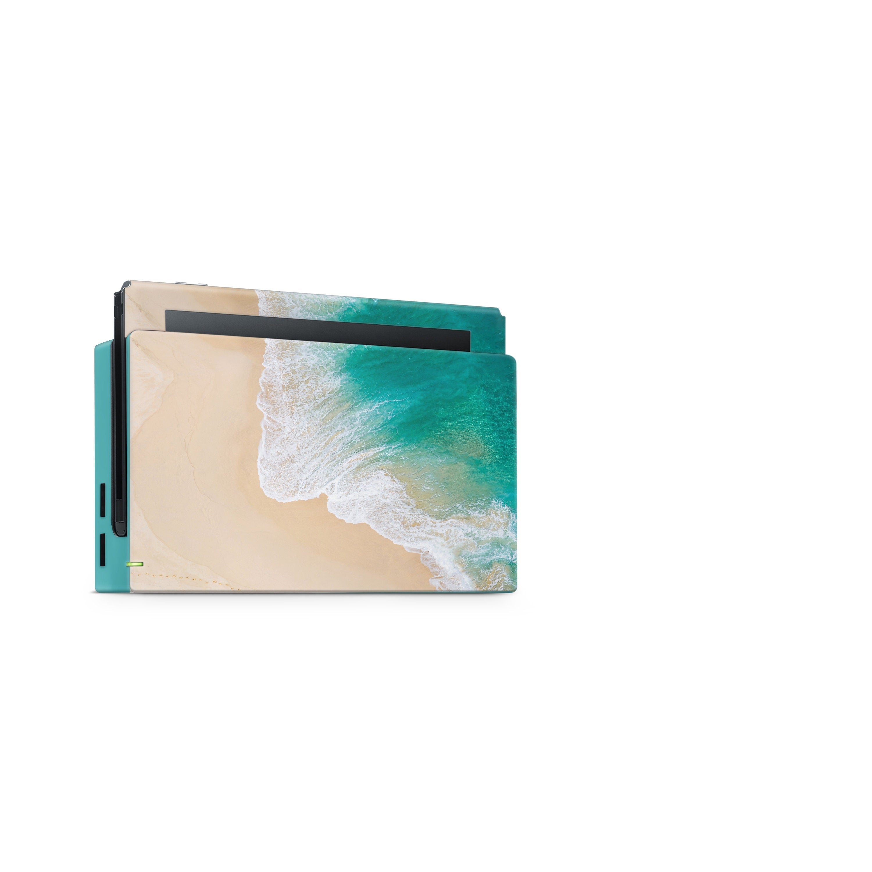 TACKY DESIGN Beach Nintendo Switch Skin Wrap | Pastel 3M Vinyl Cover - Tackydesign