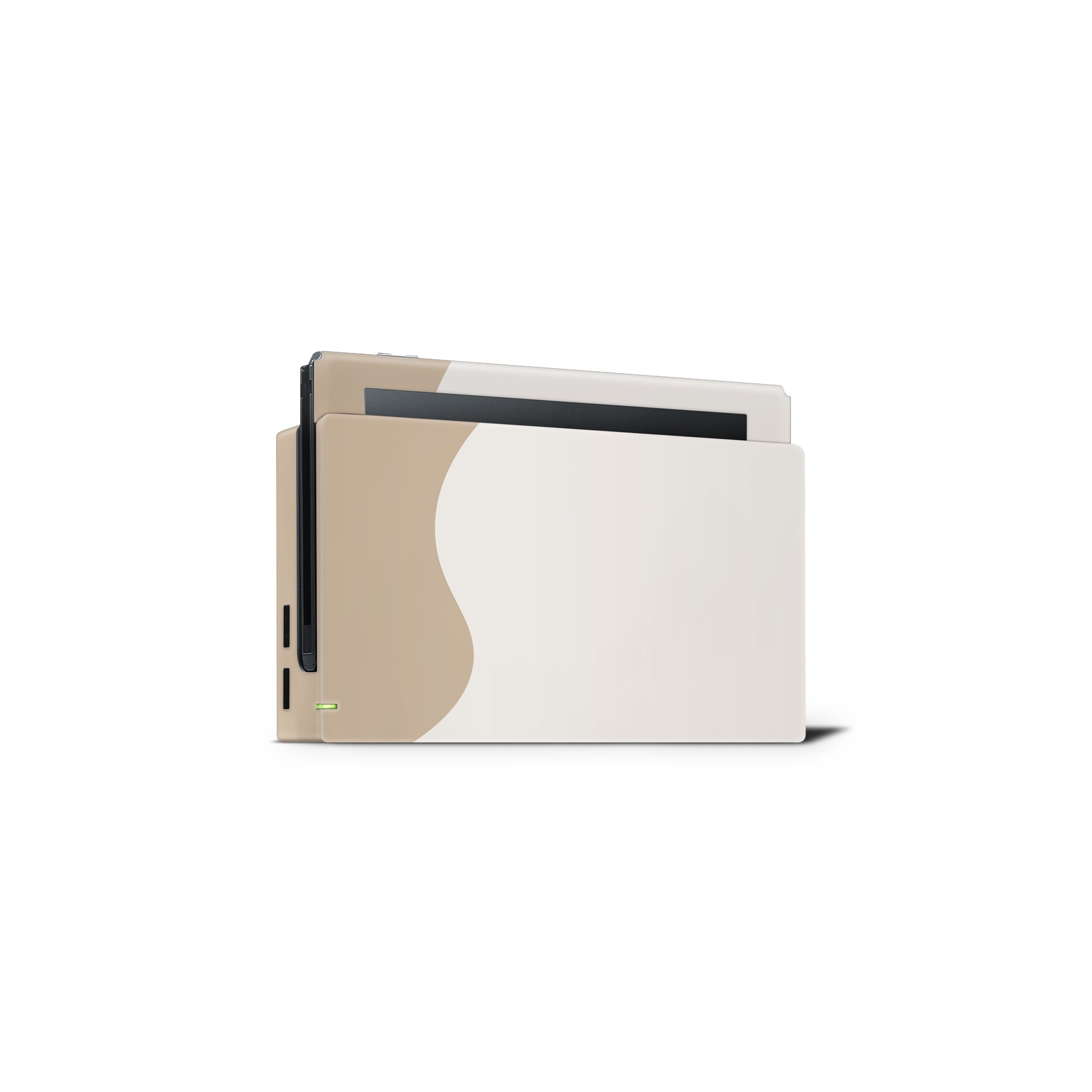 TACKY DESIGN Brown Colorwave Nintendo Switch Skin Wrap | Color Blocking 3M Vinyl Cover - Tackydesign