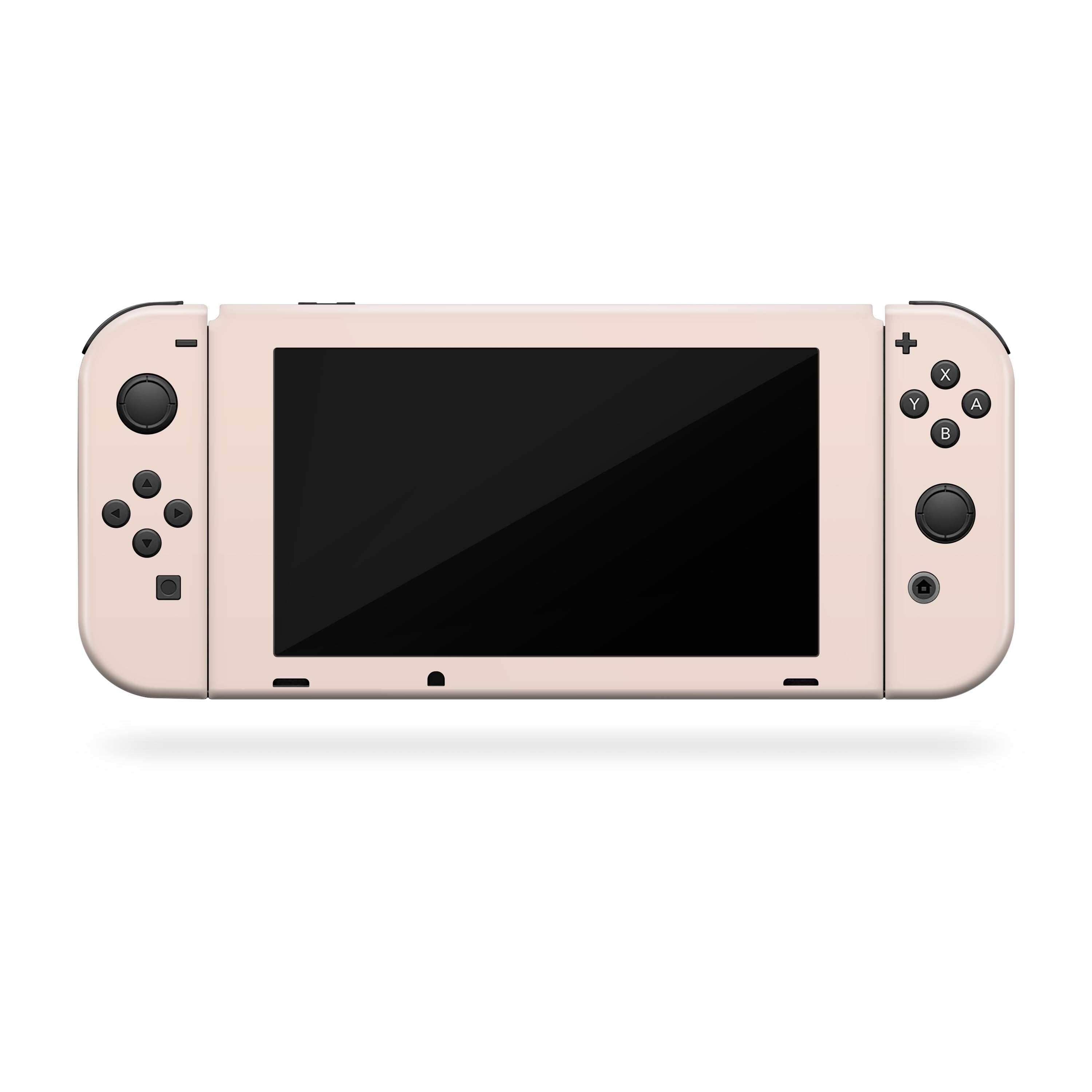 TACKY DESIGN Cherries Nintendo Switch Skin Wrap | Cute Pastel Pink 3M Vinyl Cover - Tackydesign