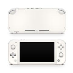 TACKY DESIGN Classic Nintendo Switch Lite Skin Wrap | Pastel Solid Color Green, Peach, and White 3M Vinyl Full Cover - Tackydesign