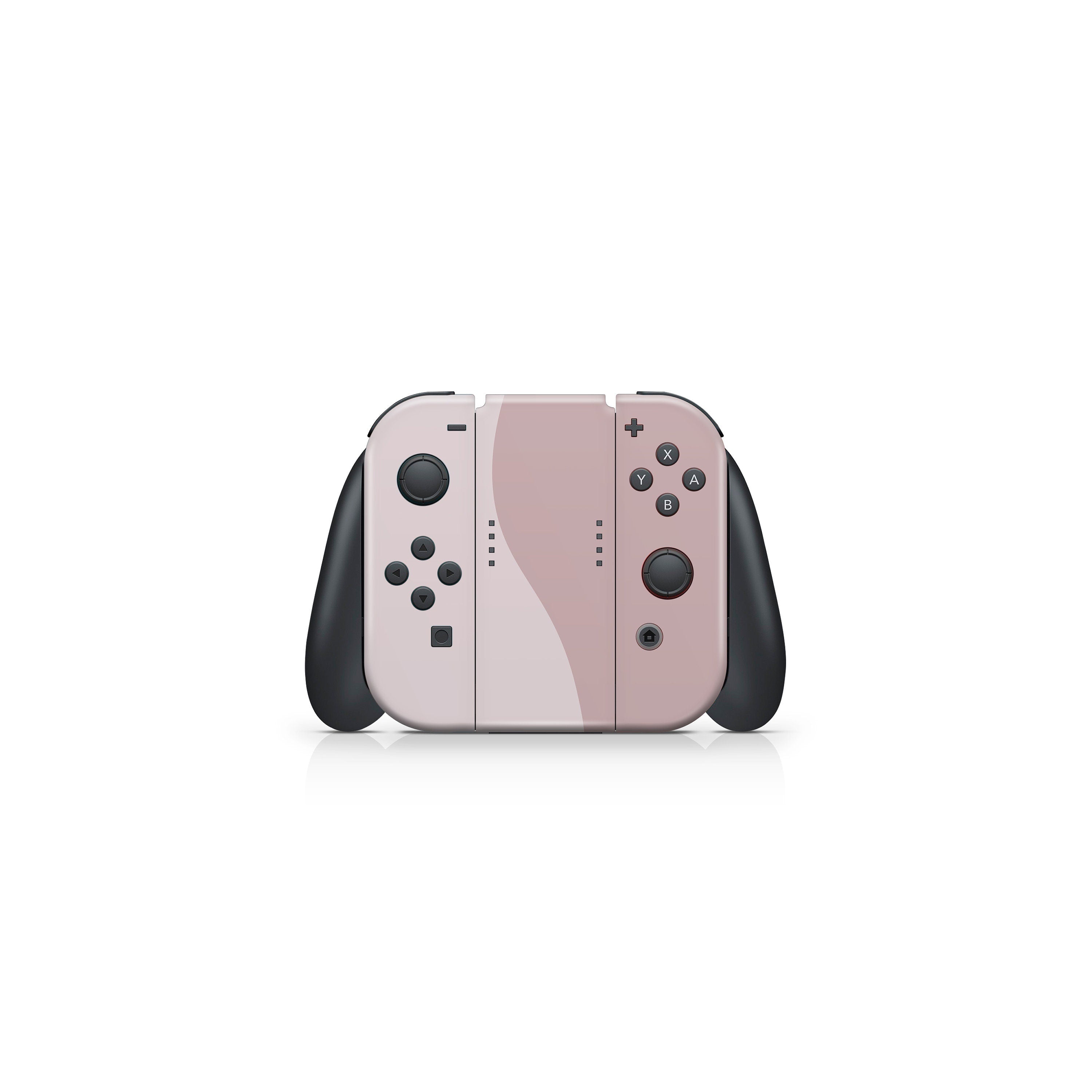TACKY DESIGN Colorwave Nintendo Switch Skin Wrap | Pink Color Blocking 3M Vinyl Cover - Tackydesign
