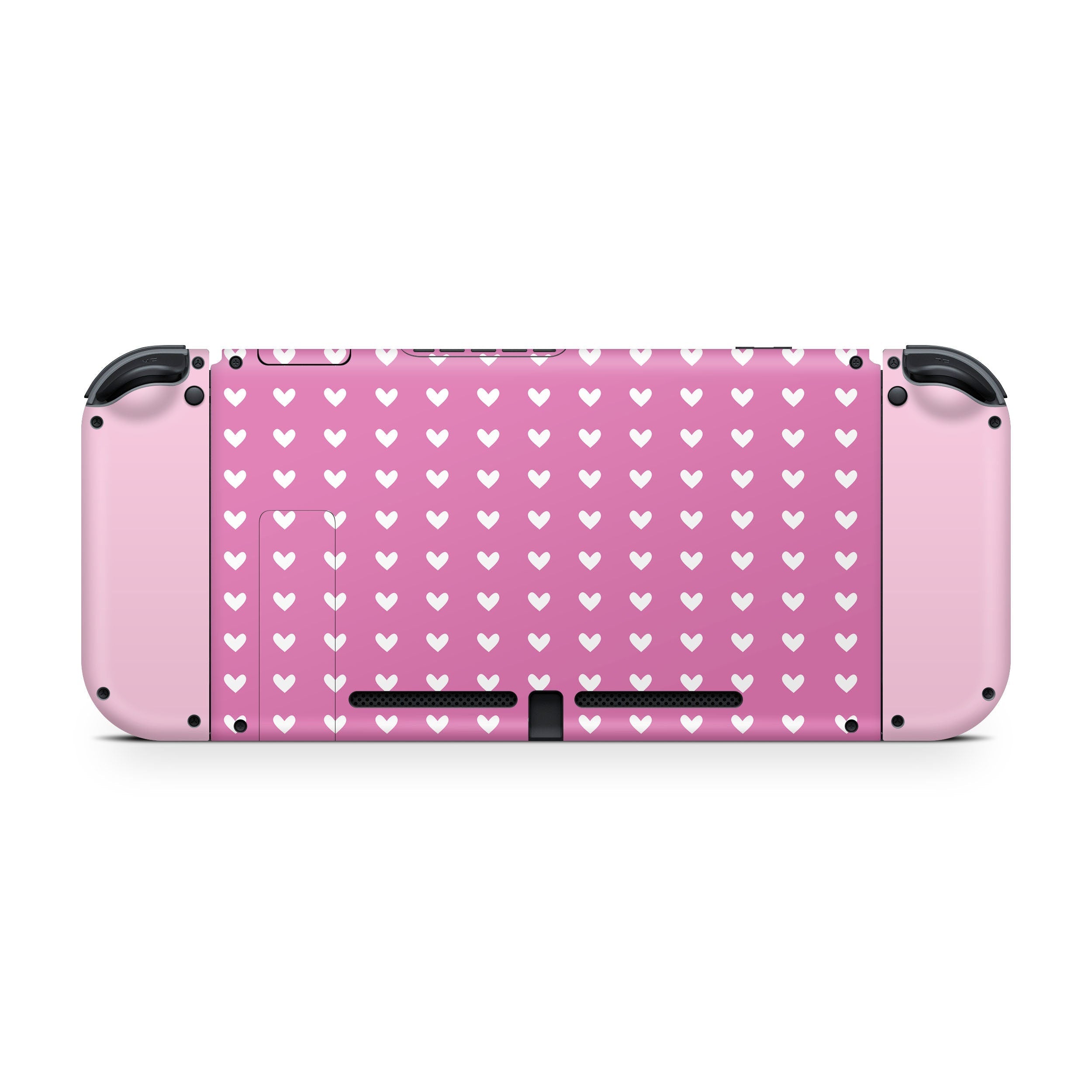 TACKY DESIGN Cute Cat Nintendo Switch Skin Wrap | Pink 3M Vinyl Full Cover - Tackydesign