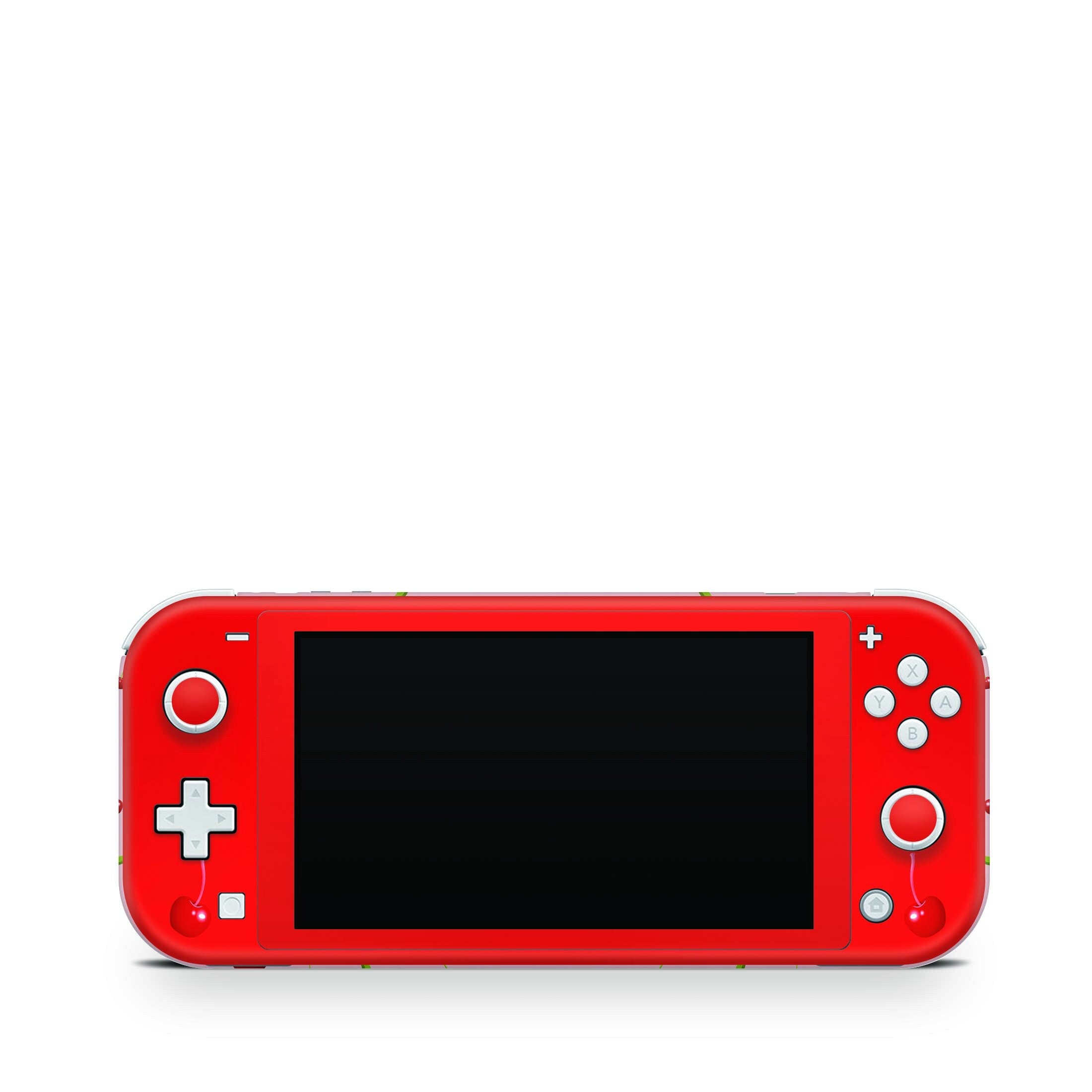 TACKY DESIGN Cute Cherries Nintendo Switch Lite Skin Wrap | Pastel Pink Fruit 3M Vinyl Full Cover - Tackydesign