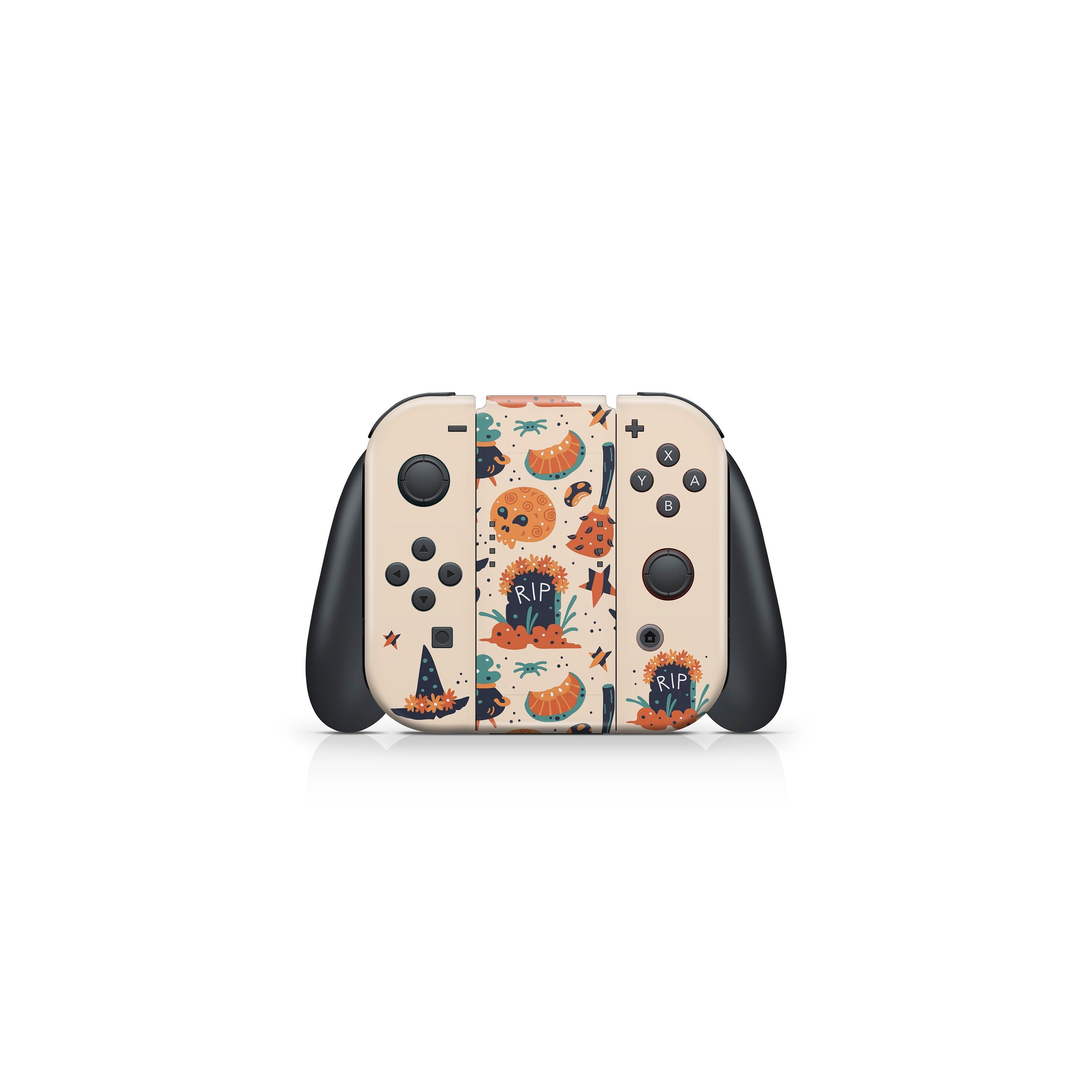 TACKY DESIGN Halloween Nintendo Switch Skin Wrap | Beuie 3M Vinyl Full Cover Decal Stickers - Tackydesign