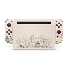 TACKY DESIGN Japanese Cherry Blossom Nintendo Switch Skin Wrap | 3M Vinyl Full Cover - Tackydesign