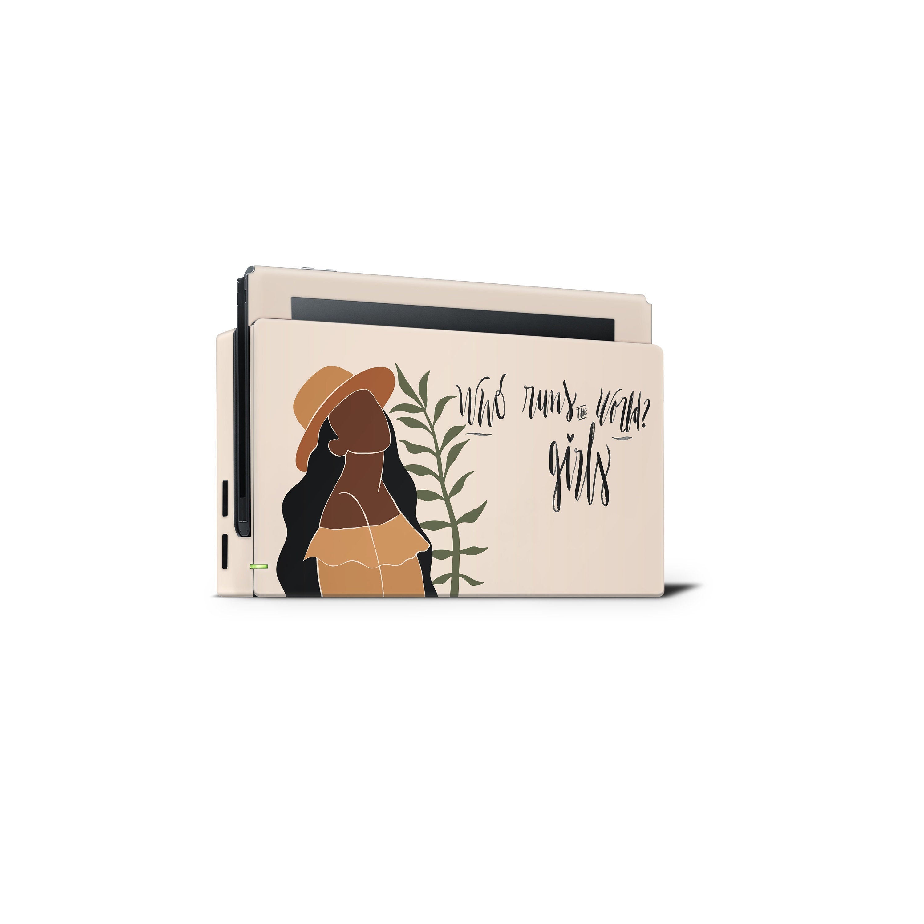 TACKY DESIGN Mother's Day Nintendo Switch Skin Wrap | Beige 3M Vinyl Full Cover - Tackydesign