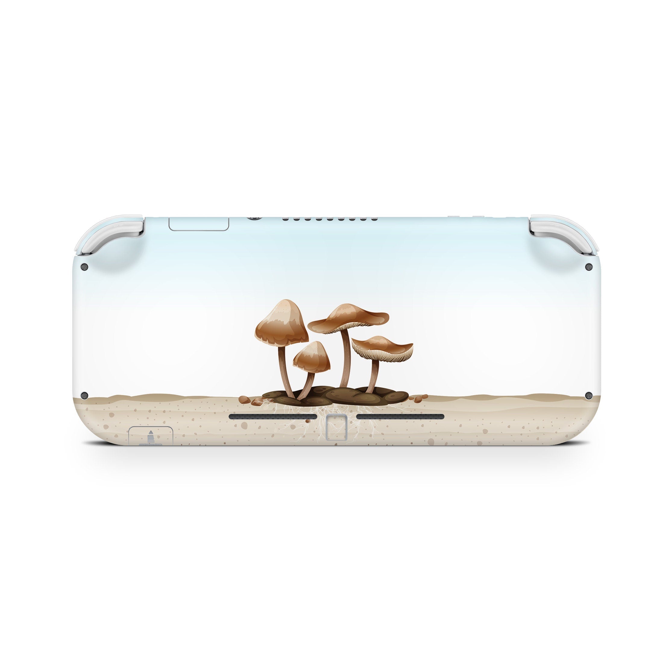 TACKY DESIGN Mushroom Nintendo Switch Lite Skin Wrap | Kawaii Mushroom 3M Vinyl Full Cover - Tackydesign