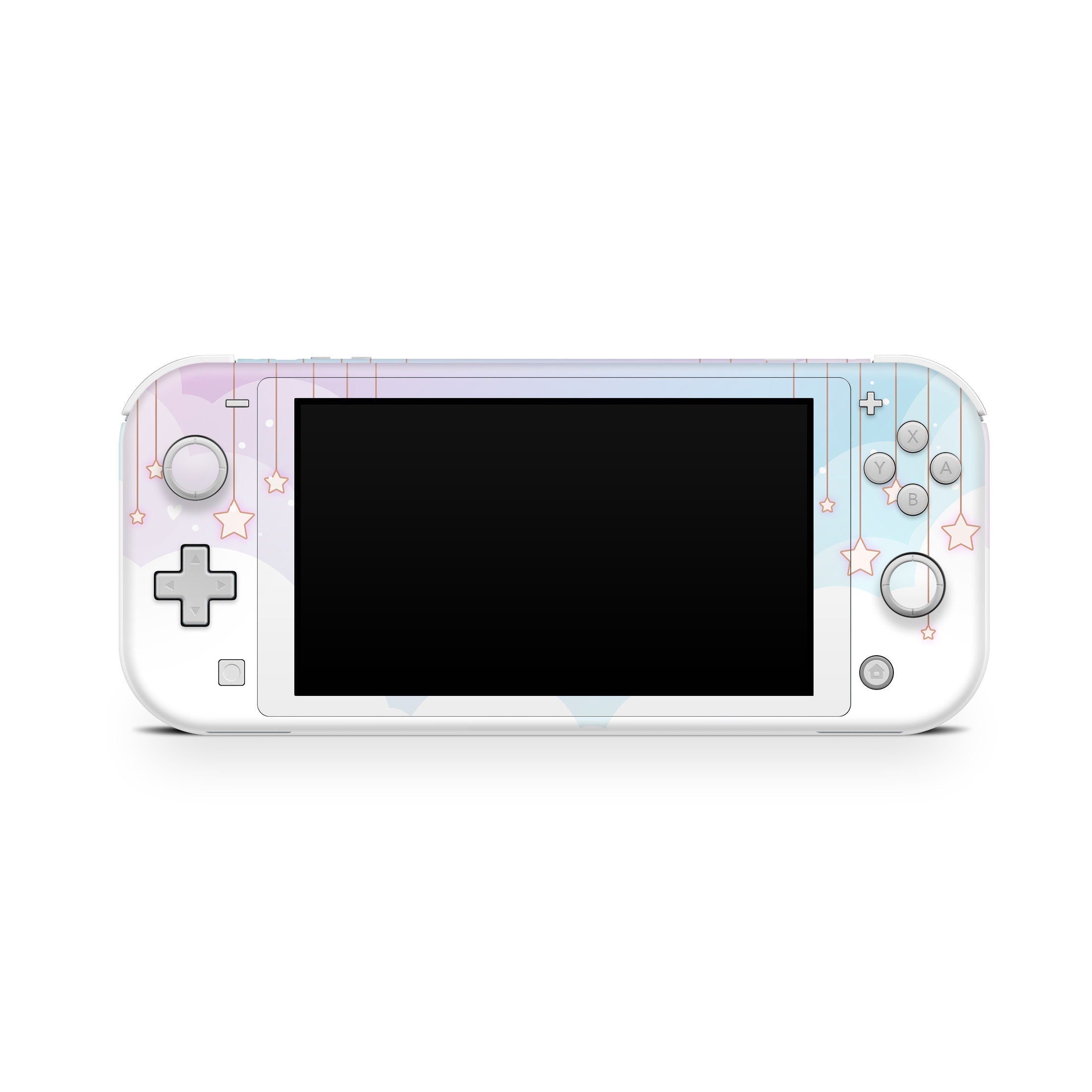 TACKY DESIGN Nintendo Switch Lite Skin Wrap | Cute Ice Cream Cat Abstract 3M Vinyl Full Cover - Tackydesign