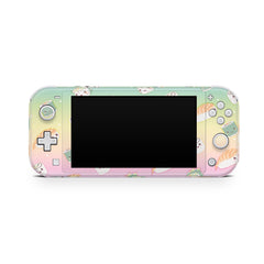 TACKY DESIGN Nintendo Switch Lite Skin Wrap | Kawaii Sushi Pastel Pink 3M Vinyl Full Cover - Tackydesign