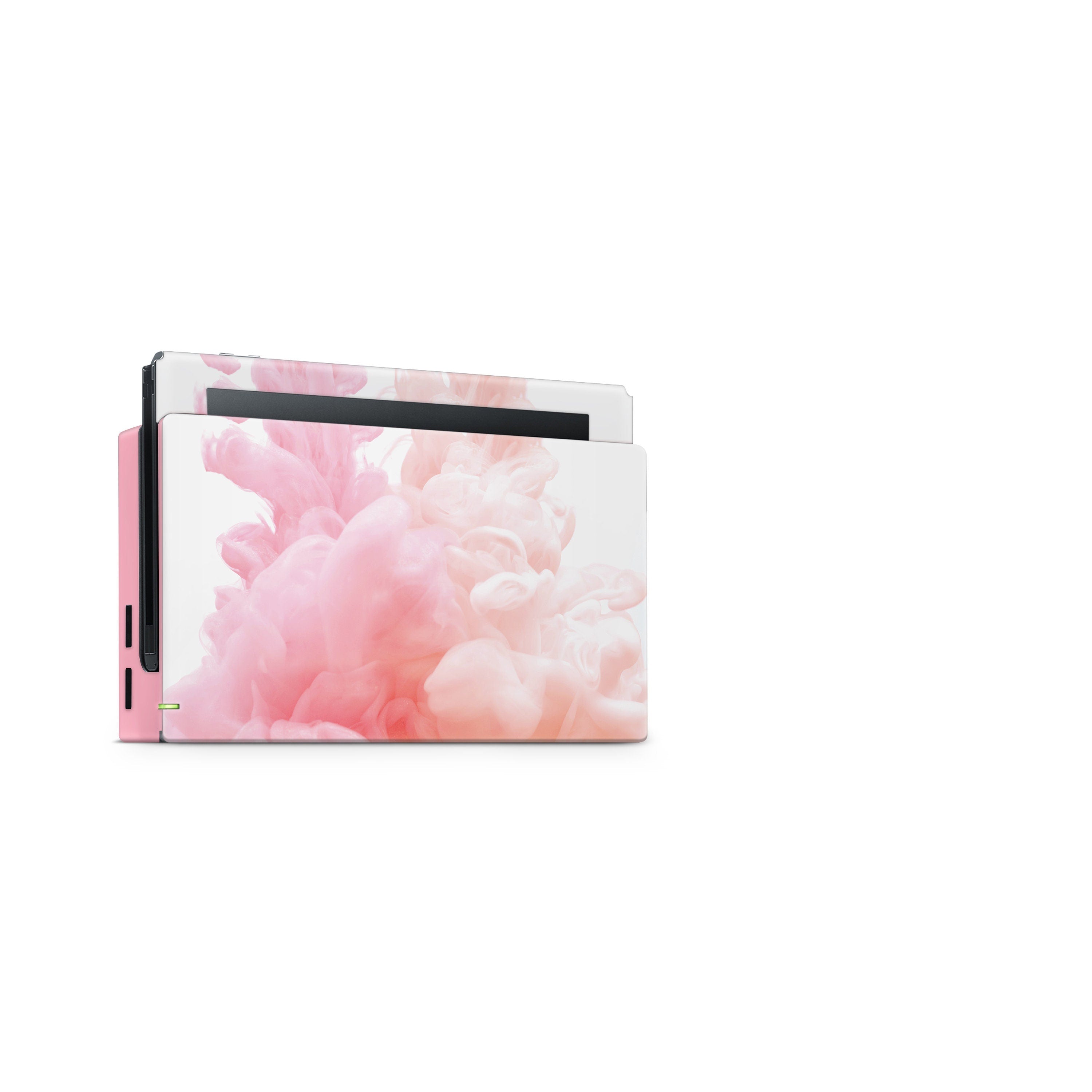 TACKY DESIGN Pink Ink Jet Nintendo Switch Skin Wrap | Kawaii 3M Vinyl Full Cover - Tackydesign