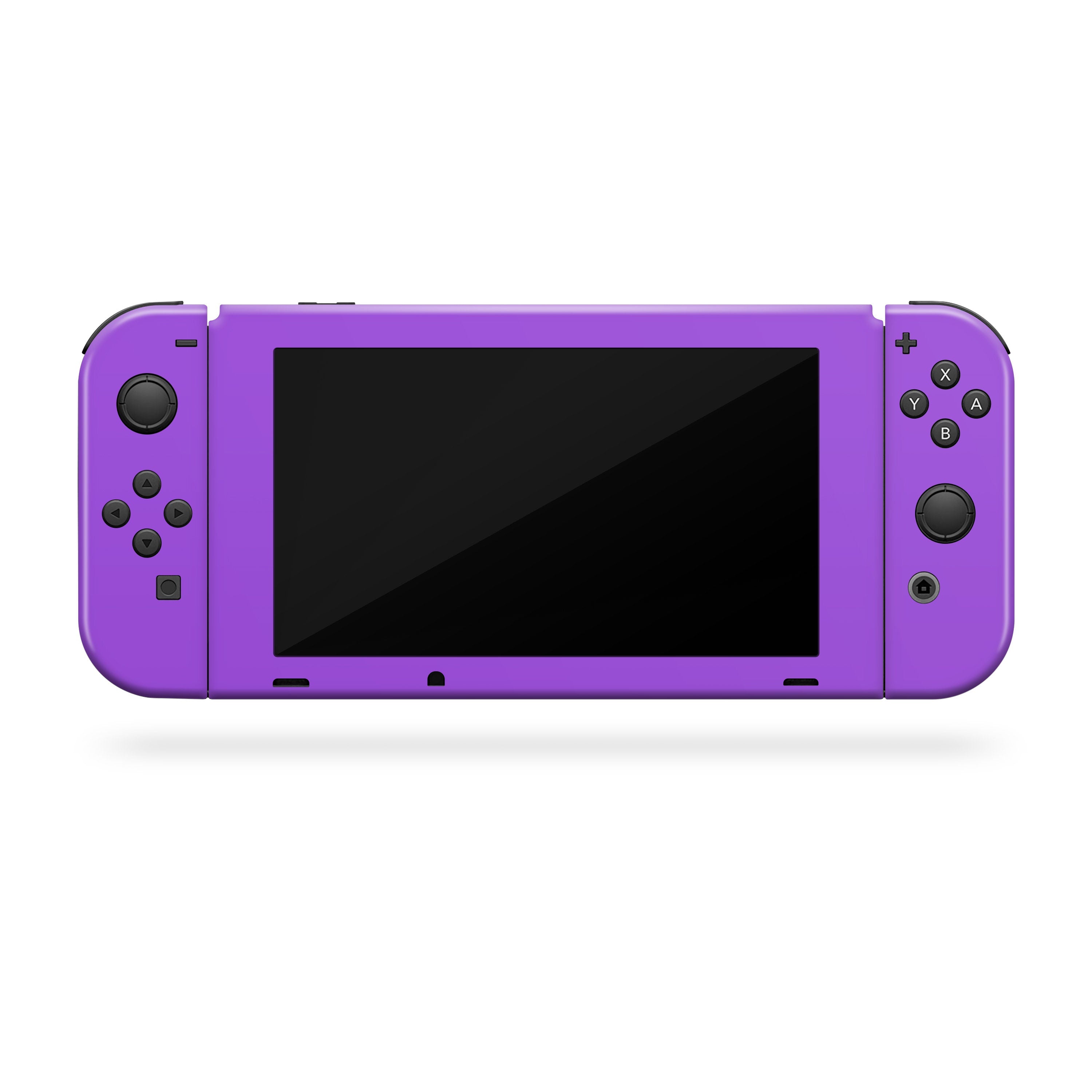 TACKY DESIGN Pumpkin Nintendo Switch Skin Wrap | Halloween Purple 3M Vinyl Full Cover Decal Stickers - Tackydesign