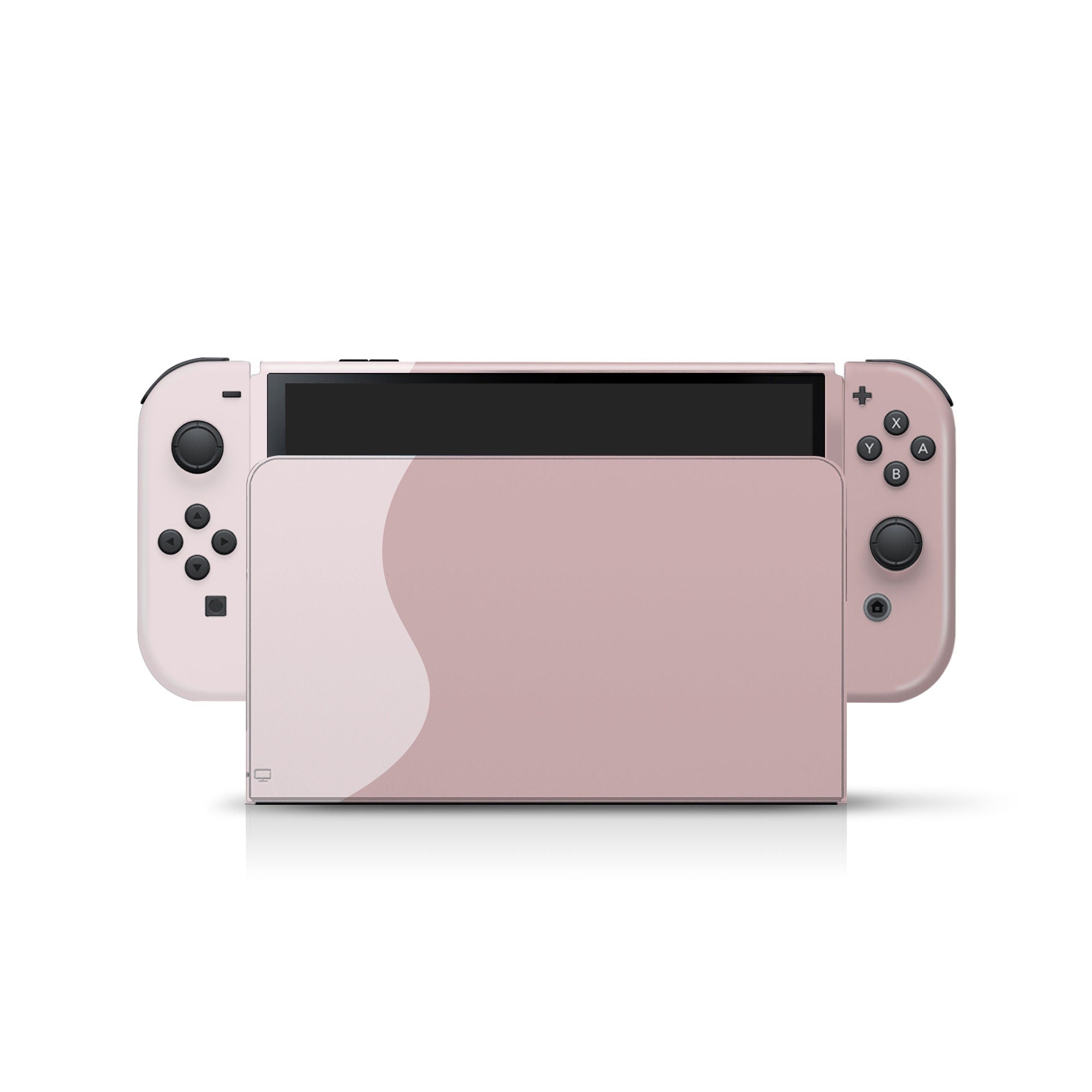 TACKY DESIGN Purple Nintendo Switch OLED Skin Wrap | Classic Colorwave Color Blocking 3M Vinyl Full Cover - Tackydesign
