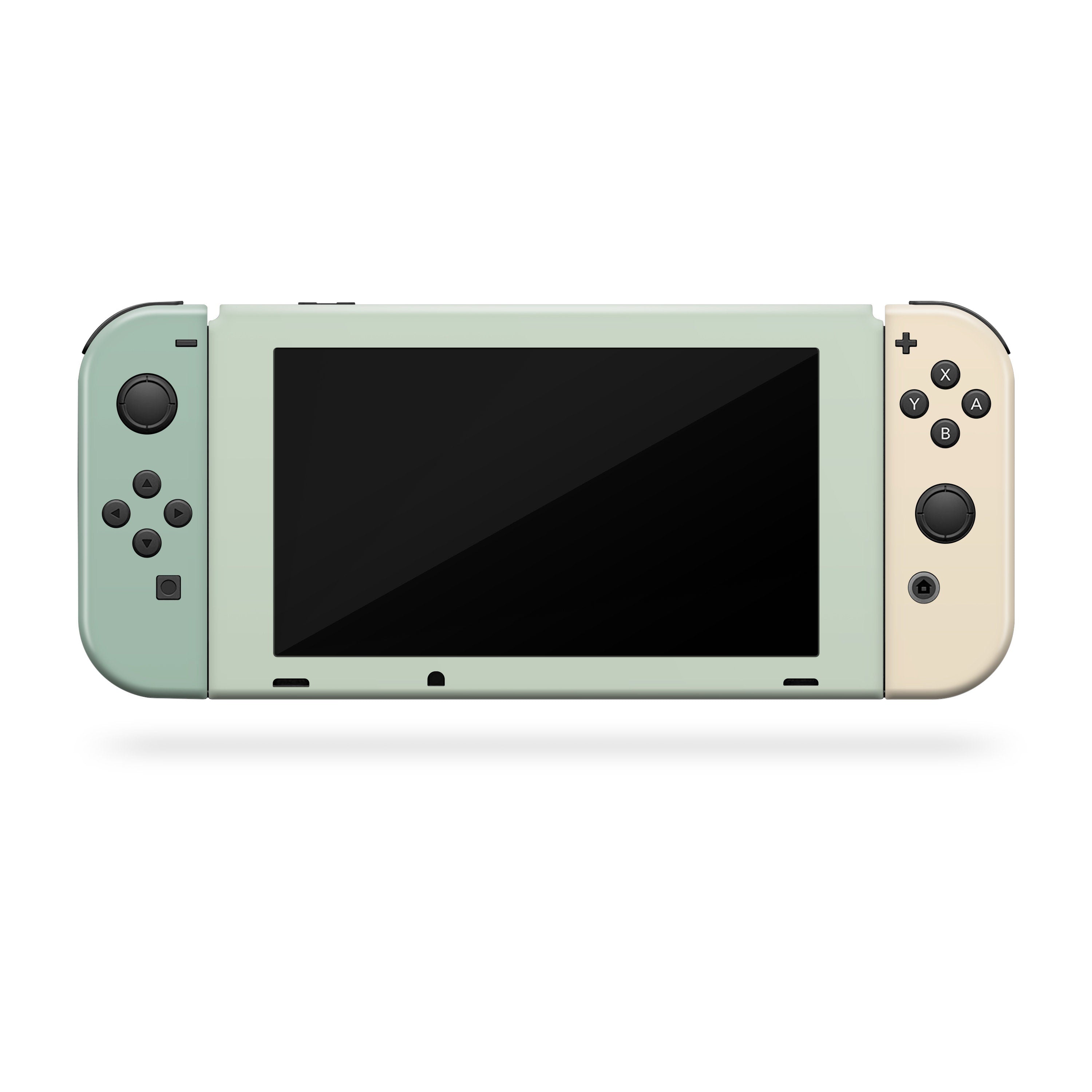 TACKY DESIGN Retro Nintendo Switch Skin Wrap | Color Blocking 3M Vinyl Full Cover - Tackydesign