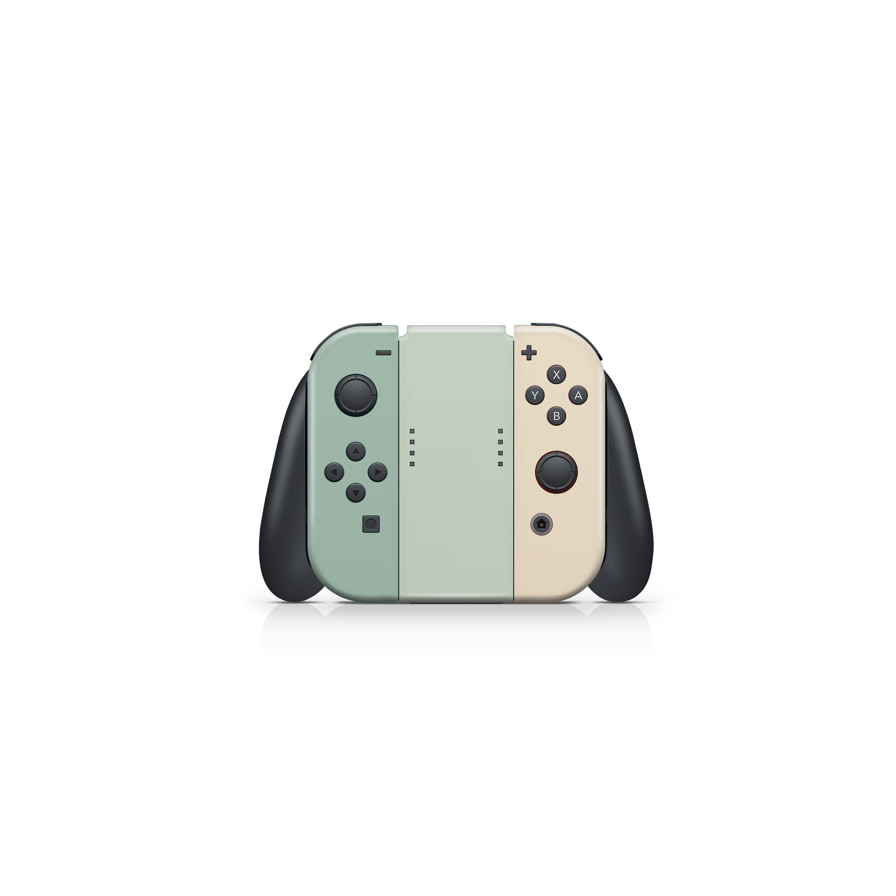 TACKY DESIGN Retro Nintendo Switch Skin Wrap | Color Blocking 3M Vinyl Full Cover - Tackydesign