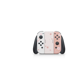 Beige Sakura Flowers Nintendo Switch Skin | Full Wrap 3M Vinyl Cover