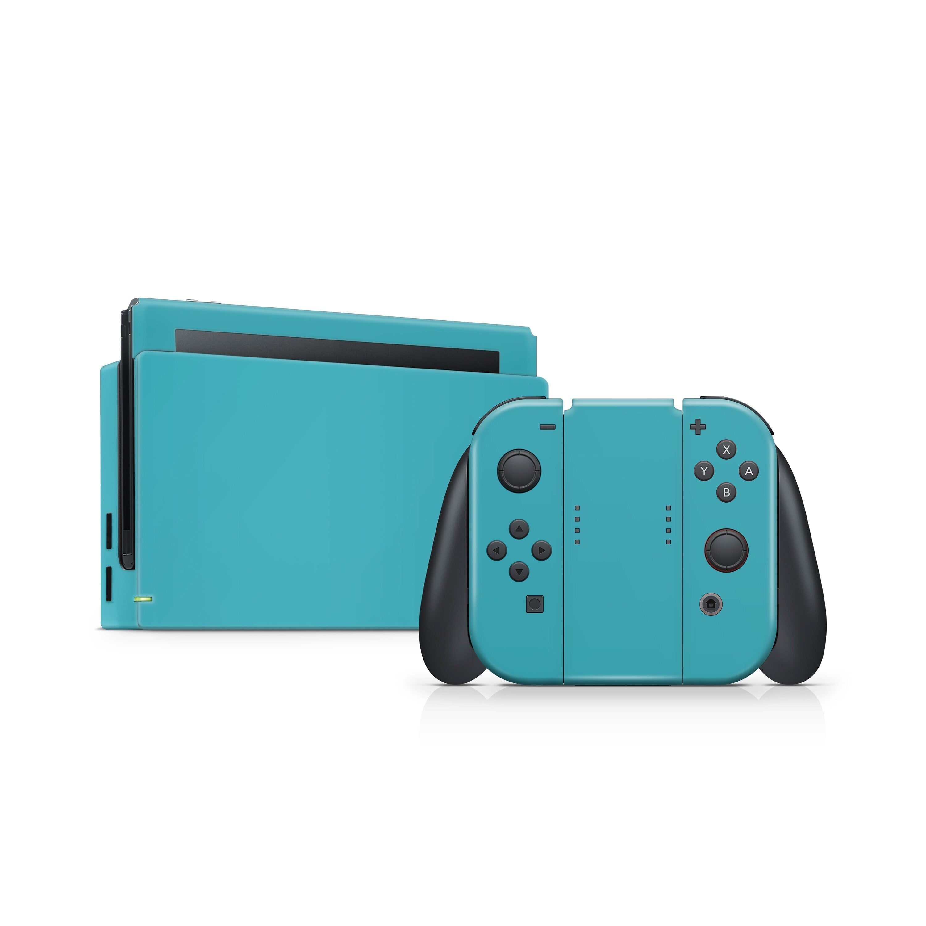 TACKY DESIGN Solid Color Nintendo Switch Skin Wrap | Pastel Colors 3M Vinyl Cover - Tackydesign