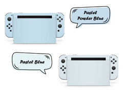 TACKY DESIGN Solid Nintendo Switch Skin Wrap | Solid Color Block 3M Vinyl Cover - Tackydesign