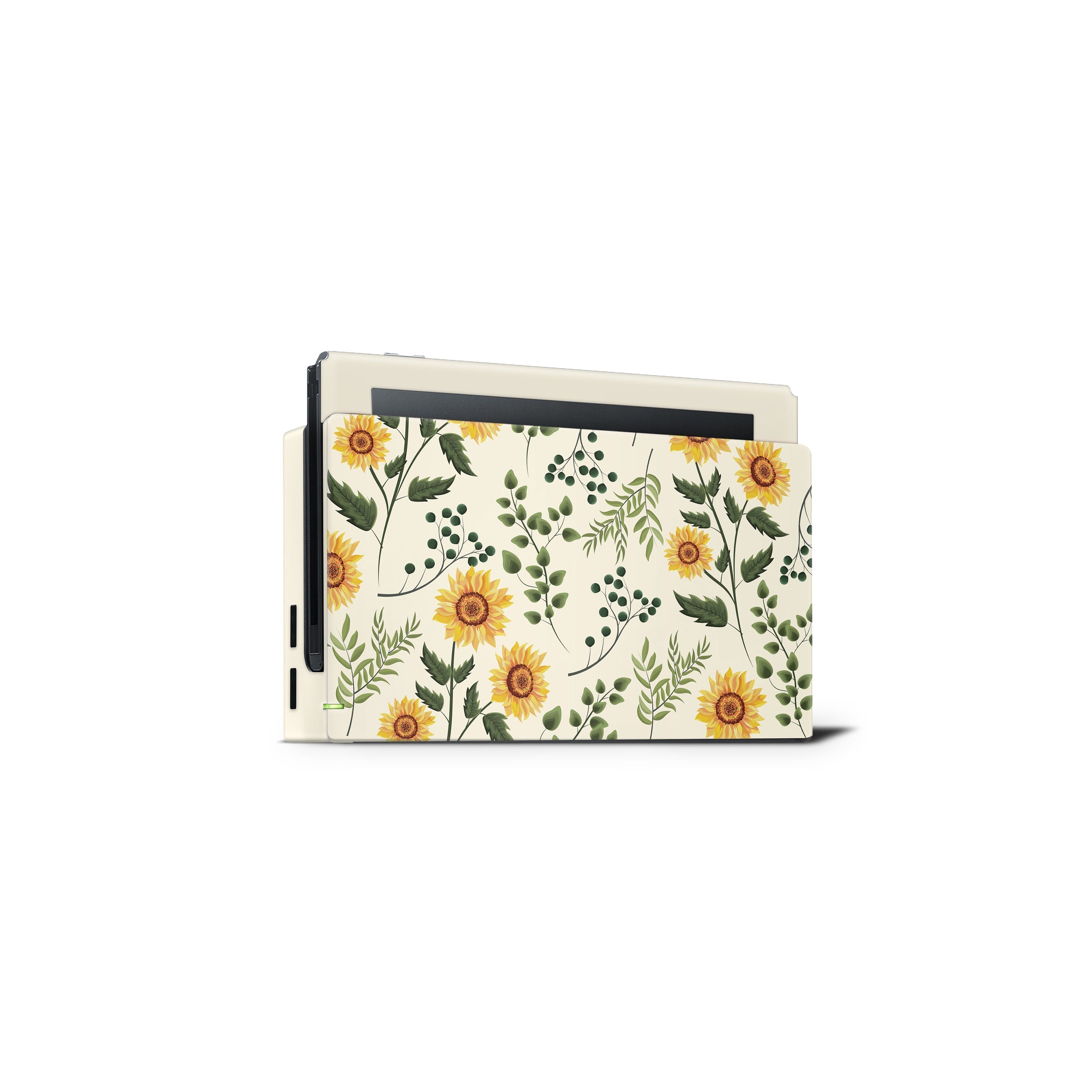 TACKY DESIGN Sunflowers Nintendo Switch Skin Wrap | Floral 3M Vinyl Cover - Tackydesign